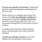 Torneira Kimetais 1198 C68 Lavatorio Mesa Bica Alta 1/4v Plen