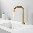 Torneira Lavabo Clean Bica Alta Antigo Bronze Misturador