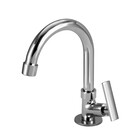 Torneira Lavatória para Banheiro Bica Média Móvel Cromada Light Stoc