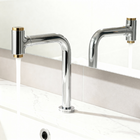 Torneira Lavatório Acionamento Em Botão Cromada Bancada Pia