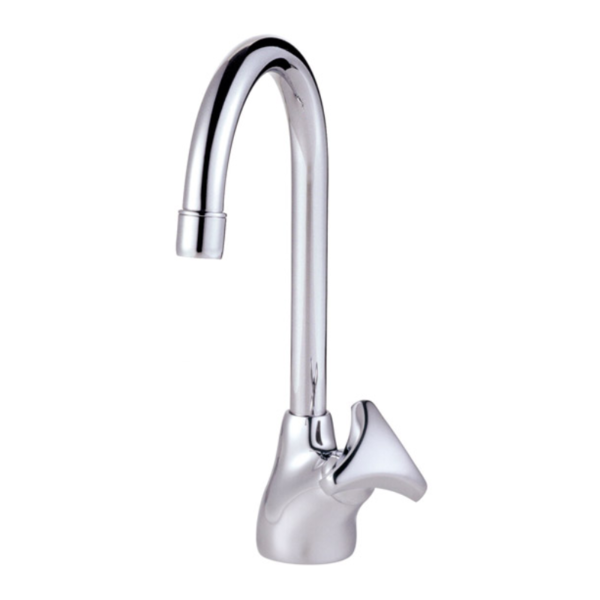 Torneira Lavatório Banca Tubo Fixo Cromada De Bancada Fabrimar