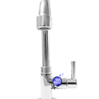 Torneira Lavatório Banheiro B. M. Metal Light 1195 ¼ Volta Lu