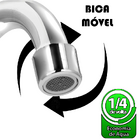 Torneira Lavatório Banheiro B. M. Metal Luxo 1195 C-70 Volta