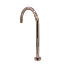 Torneira Lavatório Banheiro Bancada Rose Gold Bica Alta Metal