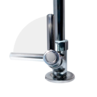 Torneira Lavatório Banheiro Bica Móvel 1/4v Luxo Del Metais