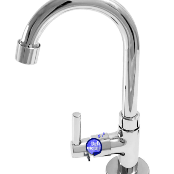 Torneira Lavatório Banheiro Bica Móvel 1/4v Luxo Del Metais