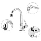 Torneira Lavatório Banheiro Bica Móvel 1/4v Metal + Flexivel