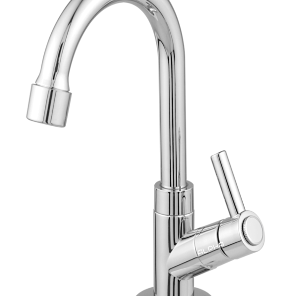 Torneira Lavatório Banheiro Bica Móvel Abs 1095 C-72 ¼ Volta