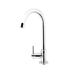 Torneira Lavatório Banheiro Bica Móvel Luxo 1/4v Metal Alta