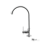 Torneira Lavatório Banheiro Bica Móvel Luxo 1/4v Metal Alta