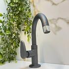 Torneira Lavatório Banheiro Decore Cinza Fosco Viqua