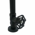 Torneira Lavatório Banheiro Industrial Rústica Preto Fosco 1/