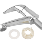 Torneira Lavatório Banheiro Mesa Fecho Rápido Abs Cromado Cro