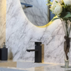 Torneira lavatorio banheiro monocomando preto fosco luxo