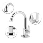 Torneira Lavatório Banheiro Quadrada Bica Móvel Metal 1/4v. G