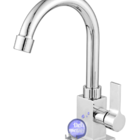 Torneira Lavatório Banheiro Quadrada Bica Móvel Metal 1/4v. G