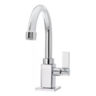 Torneira Lavatório Banheiro Quadrada Bica Móvel Metal 1/4v Ca