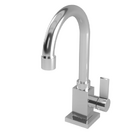 Torneira Lavatório Banheiro Quadrada Bica Móvel Metal 1/4v Ca