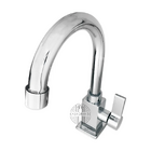 Torneira Lavatório Banheiro Quadrada Bica Móvel Metal 1/4v Ca