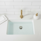 Torneira Lavatório Clean Arco Antigo Bronze com Misturador