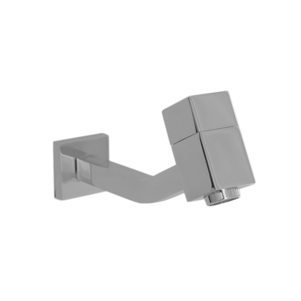 Torneira Lavatório Link Quadrada 1/4 De Volta Parede - Longa