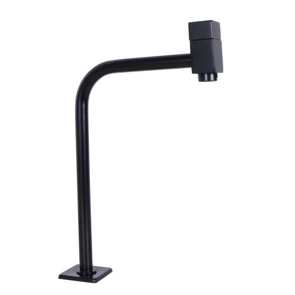 Torneira Lavatório Link Quadrada 90° 1/4 V. Alta Preta Black