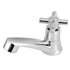 Torneira Lavatório Mesa Abs Cromado Slim 1/4 V Prateado