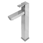 Torneira Lavatório Mesa Quadrada Bica Alta Com Swarovski Tara