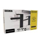 Torneira Lavatório Monocomando Bica Baixa Móvel - Preto