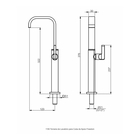 Torneira Lavatório P/ Cuba De Apoio - Freedom