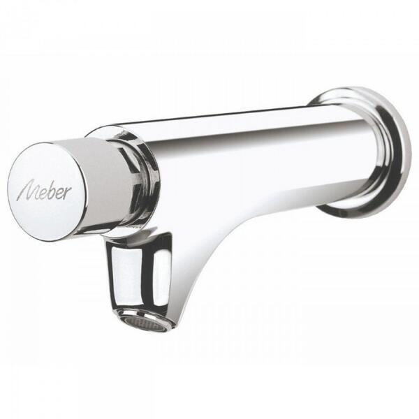 Torneira Lavatório Parede Mebermatic 10010 C Meber