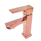 Torneira Lavatório Pequim Rosê Gold Água Fria 2377