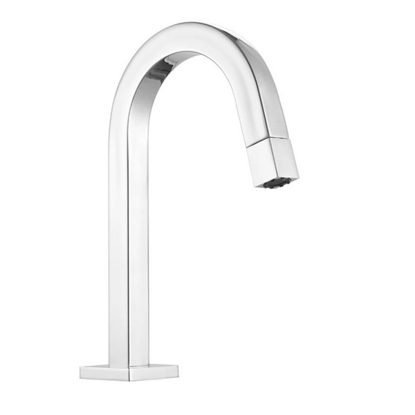 Torneira Lavatório Slim Tube Quadrada Baixa Cromada Luxo1/4v