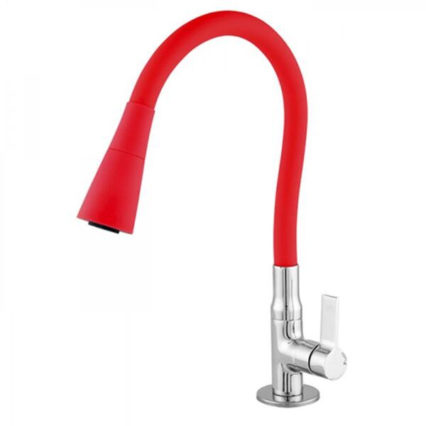 Torneira Leão Cozinha Mesa Dn15 C70 Color Duo Red 6412-6367