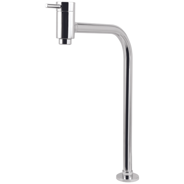 Torneira Link Banheiro Lavatório Mesa Alta Metal Cromado