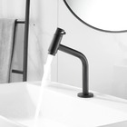 Torneira Link Banheiro Lavatorio Preto Fosco 1/4 De Volta  Es