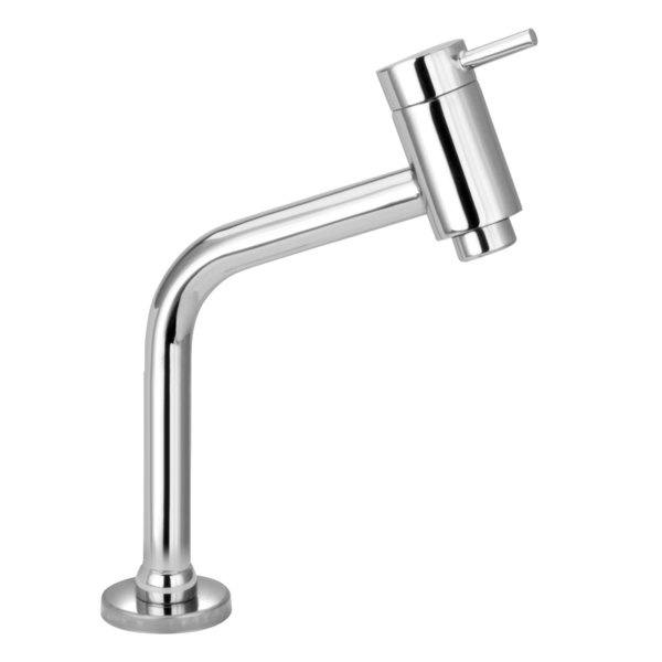 Torneira Link Bica Baixa Metal Cromado Banheiro Lavabo Pia