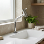 Torneira Link Bica Baixa Metal Cromado Banheiro Lavabo Pia Ca