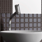 Torneira Link Cromada Cuba Quadrada Pia Banheiro Casagrande M