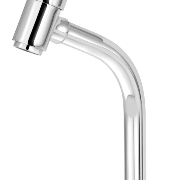 Torneira Link Lavatório/banheiro Mesa Metal Luxo 1/4v Cinza