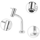 Torneira Link Lavatório/banheiro Mesa Metal Luxo 1/4v Cinza