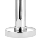 Torneira Link Lavatório/banheiro Mesa Metal Luxo 1/4v Prateado