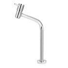 Torneira Link Lavatório/banheiro Mesa Metal Luxo 1/4v Prateado