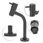 Torneira Link Lavatório/banheiro Preto Black Mesa Metal 1/4v