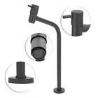 Torneira Link Lavatório/banheiro Preto Black Mesa Metal 1/4v