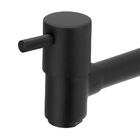 Torneira Link Longa Cozinha/tanque/jardim Preto Black Parede