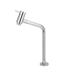 Torneira Link Média Banheiro Metal Cuba De Prata Casagrande M