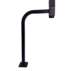 Torneira Link Metal 90º Preta P/ Lavatório/cuba 1/4 Volta