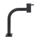 Torneira Link Quadrada 90°angular Baixa Cuba Mesa Black 1199