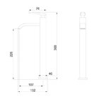 Torneira Lorenlike 1198 C78 De Bancada Com Bica Alta Lorenzet